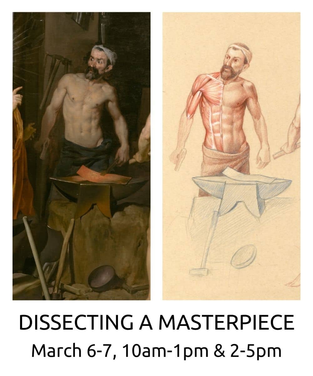 dissecting a masterpiece workshop spring 2021 roberto osti drawing new renaissance atelier