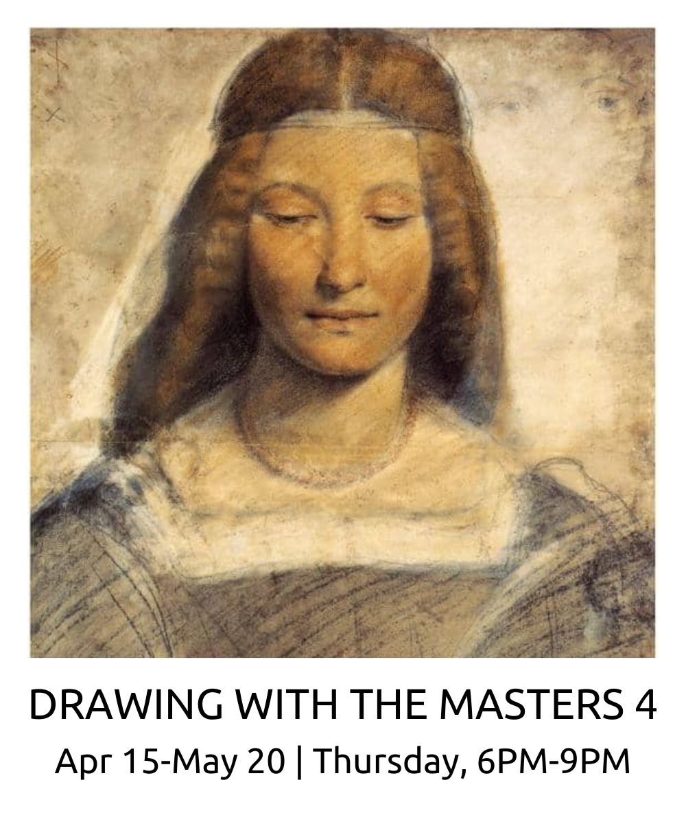 drawing with the masters 4 2021 roberto osti new renaissance atelier april 13 May 18