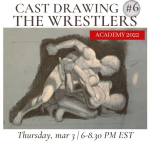 Cast Drawing #6: The Wrestlers