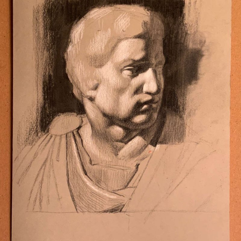 Michelangelo Bust of Brutus