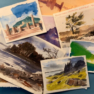 Watercolor: quick works,