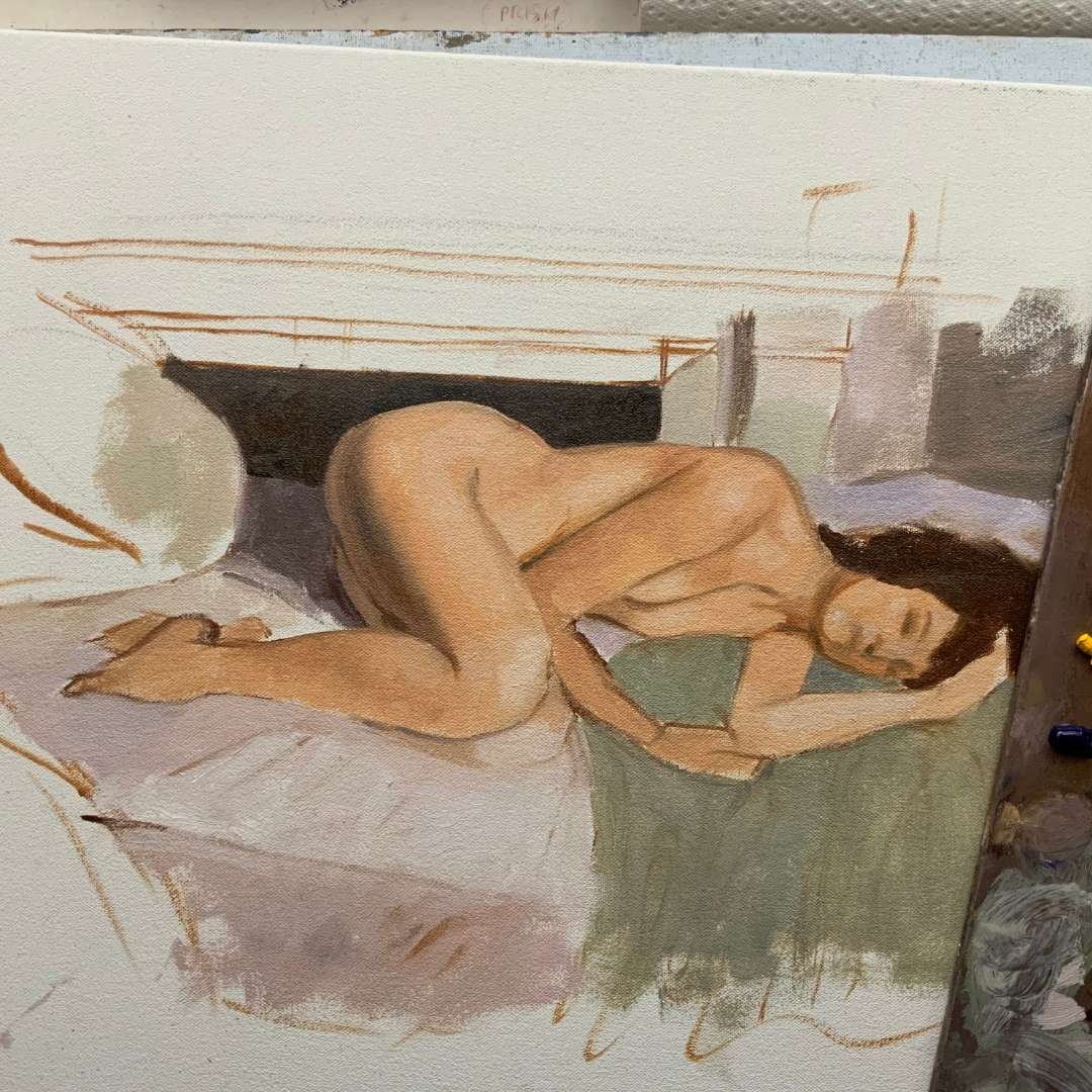 roberto-osti-drawing-Foundation Crash Courses Painting the Figure in Oil #324 Vilidian